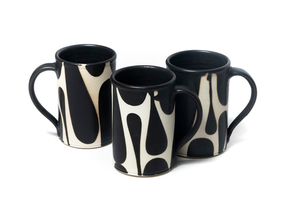 Black and White Ceramic Mug