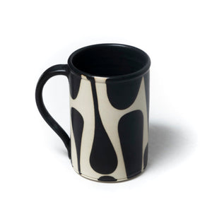 Black and White Ceramic Mug