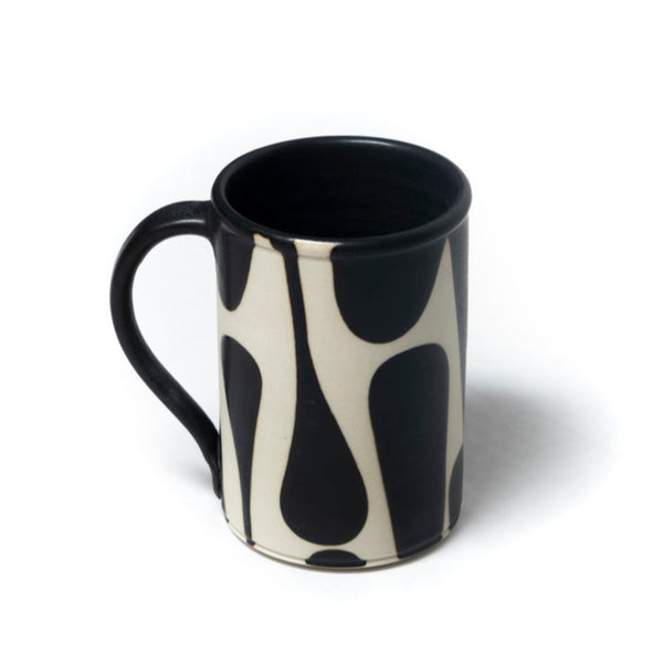 Black and White Ceramic Mug