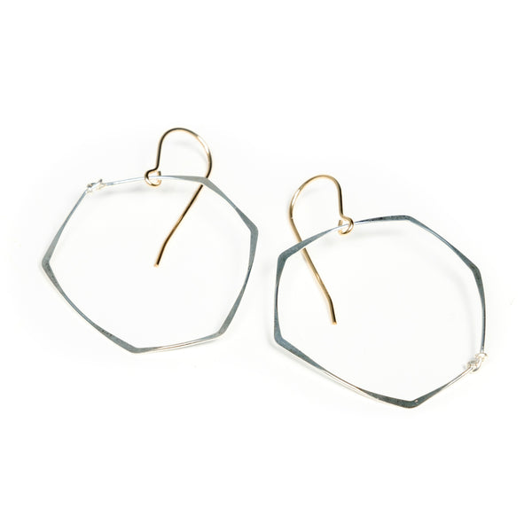 Knotted Hoop Earring