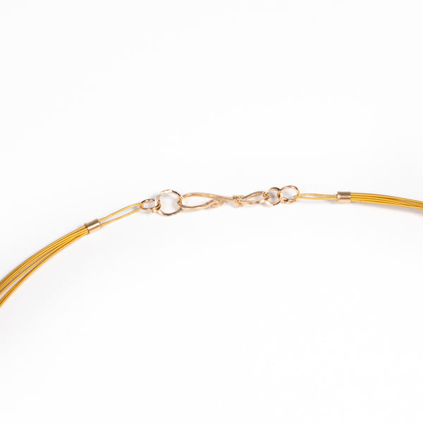 White Pearl Cluster Necklace