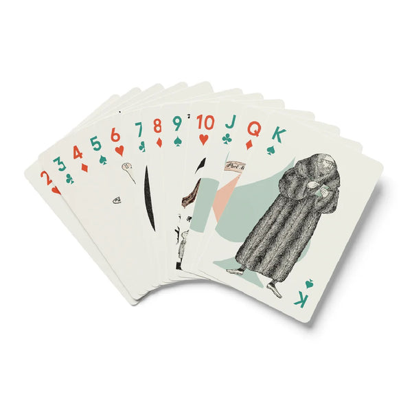 Edward Gorey: A Ghastly Deck of Playing Cards