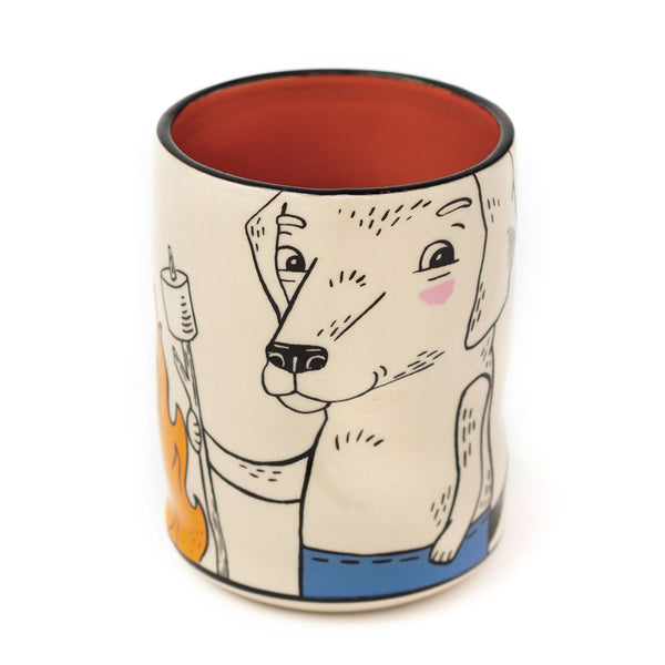 Ceramic Animal Cups