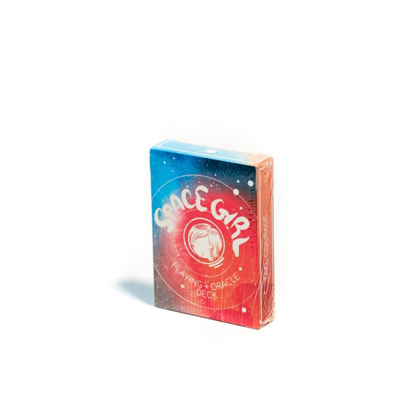 Space Girl Playing + Oracle Card Deck