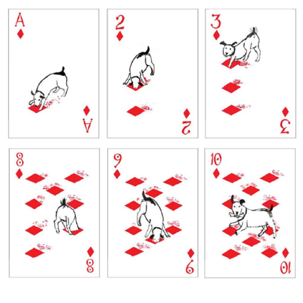 Pack of Dogs Playing Cards