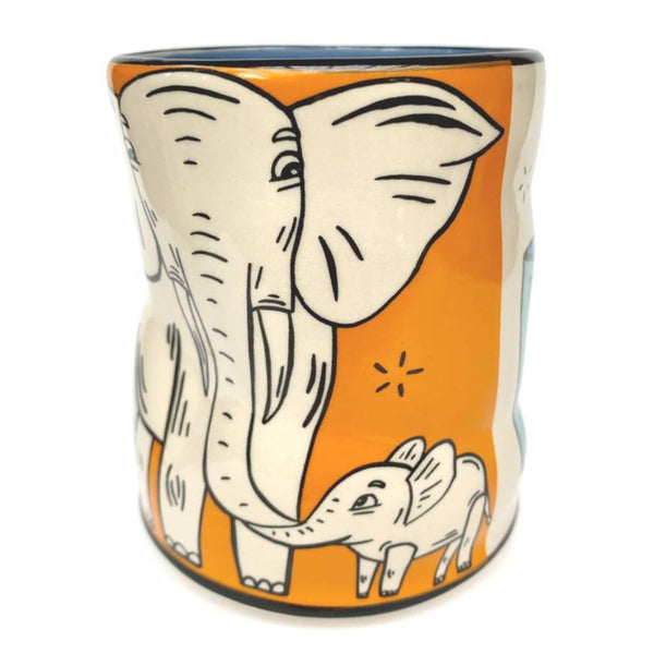 Ceramic Animal Cups