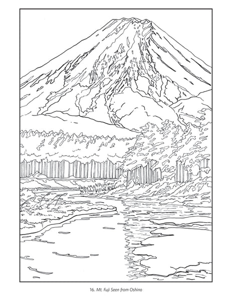 Kawase Hasui Coloring Book
