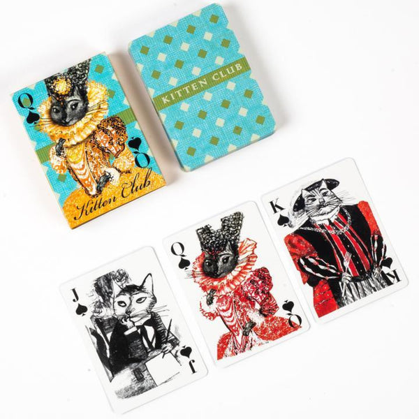 Kitten Club Playing Cards