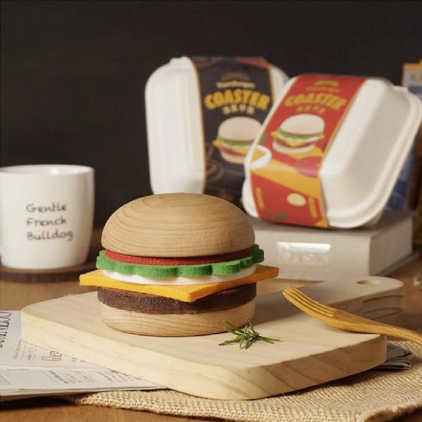 Burger Coaster Set