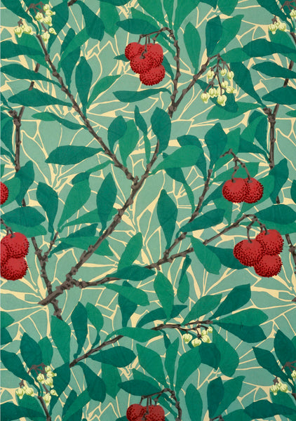 William Morris Arbutus Holiday Boxed Notes