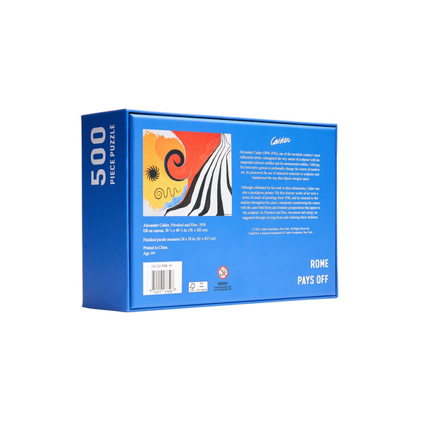 Pinwheel and Flow Alexander Calder Puzzle