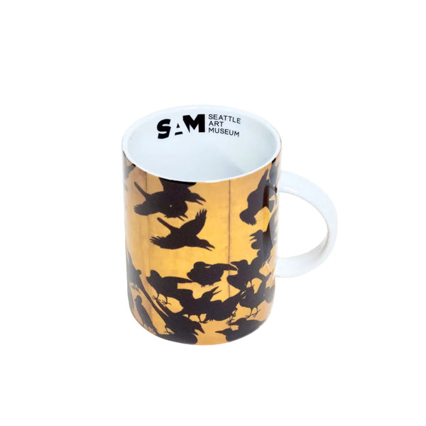 SAM Crow Screen Porcelain Mug