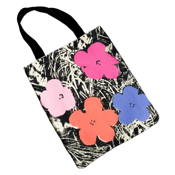 Warhol Flowers Tote Bag