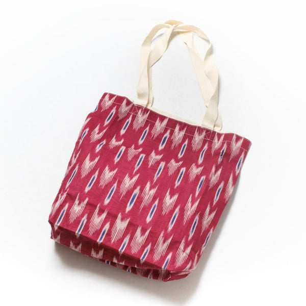 Cotton Ikat Tote Bag