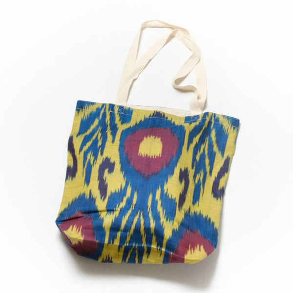 Cotton Ikat Tote Bag