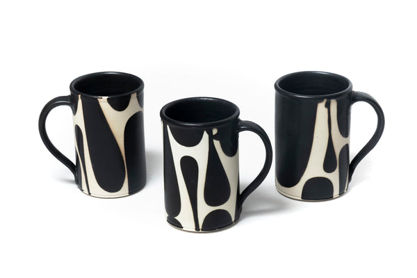 Black and White Ceramic Mug