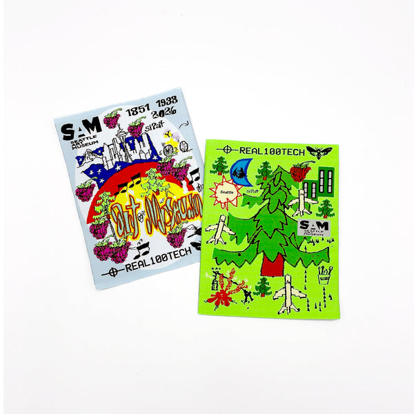 SAM REAL100TECH Embroidered Patches