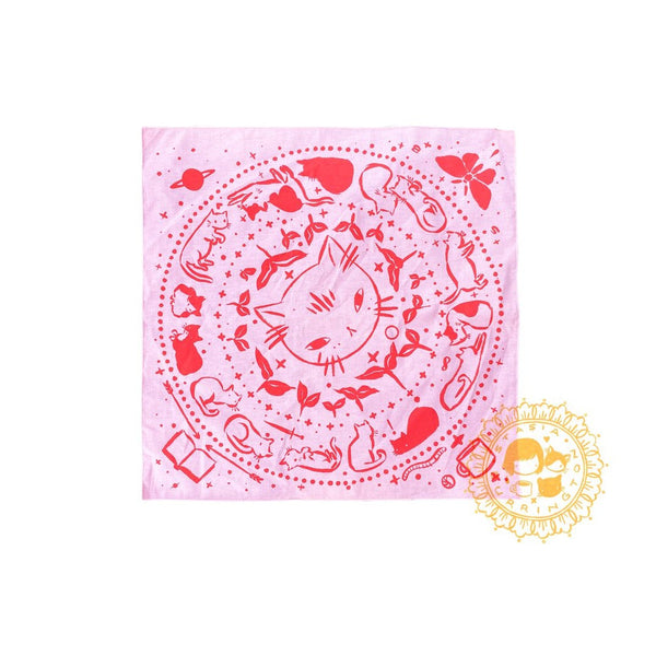 Silkscreened Bandana
