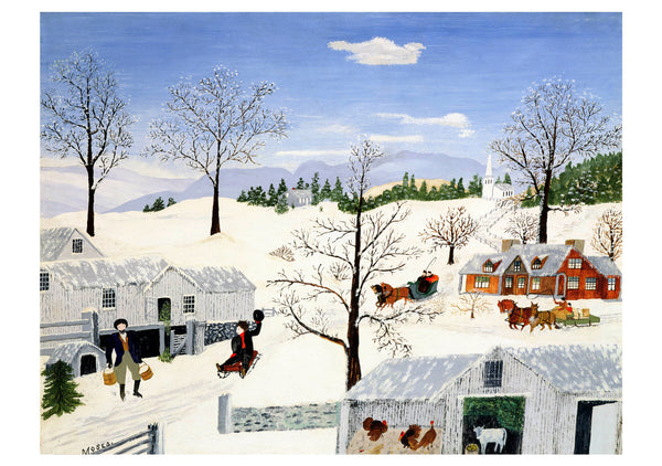 Grandma Moses Holiday Boxed Notes