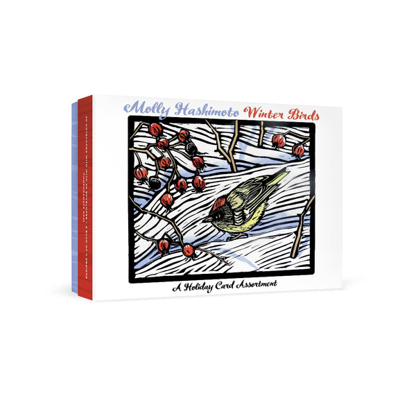 Molly Hashimoto Winter Birds Holiday Boxed Notes
