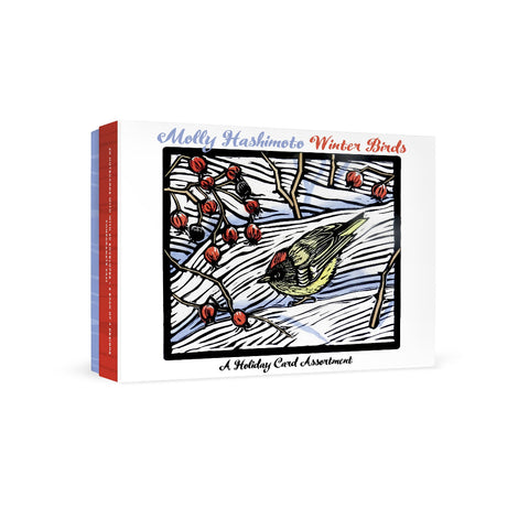 Molly Hashimoto Winter Birds Holiday Boxed Notes