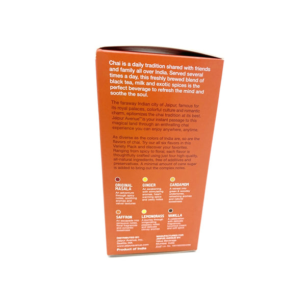 Jaipur Chai Tea Mix Variety Pack
