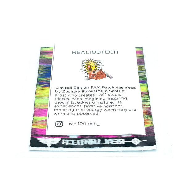 SAM REAL100TECH Embroidered Patches