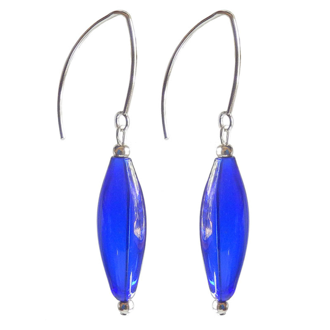 Soffia Solid Color Blown Glass Earring