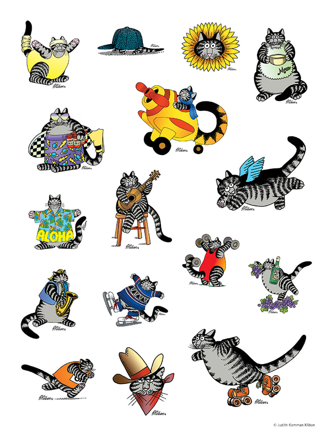 KLIBAN,S CATS ポストカードブック Kliban's Cats: A Book of Postcards: B. Kliban: 9780876549049