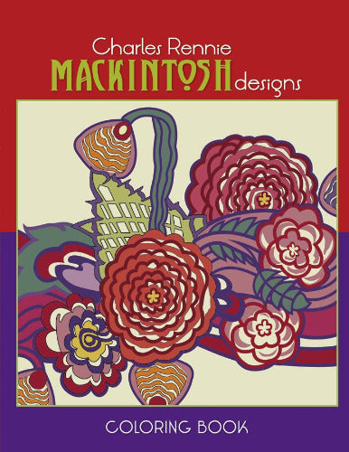 Charles Rennie Mackintosh Designs Coloring Book – Seattle