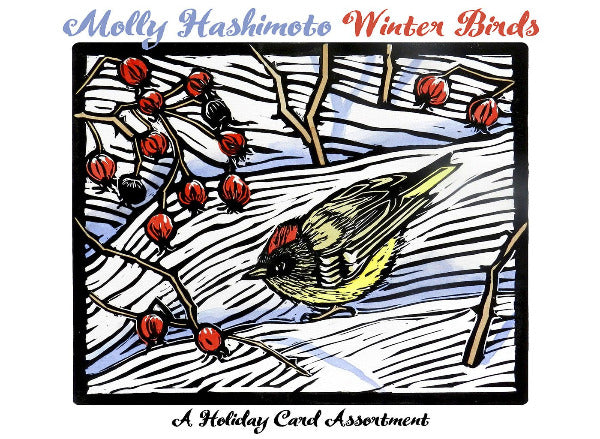 Hashimoto Birds Holiday Boxed Notes