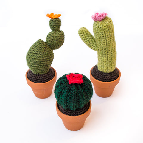 Crocheted Cactus