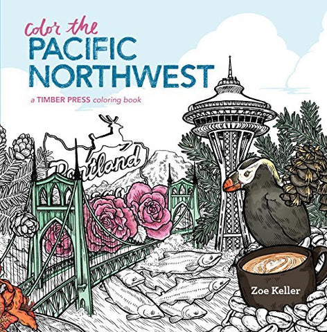 Color the Pacific Northwest Coloring Book