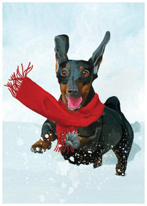 Dachshund Through the Snow Holiday Boxed Notes