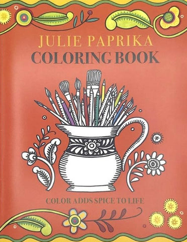 Julie Paprika Coloring Book
