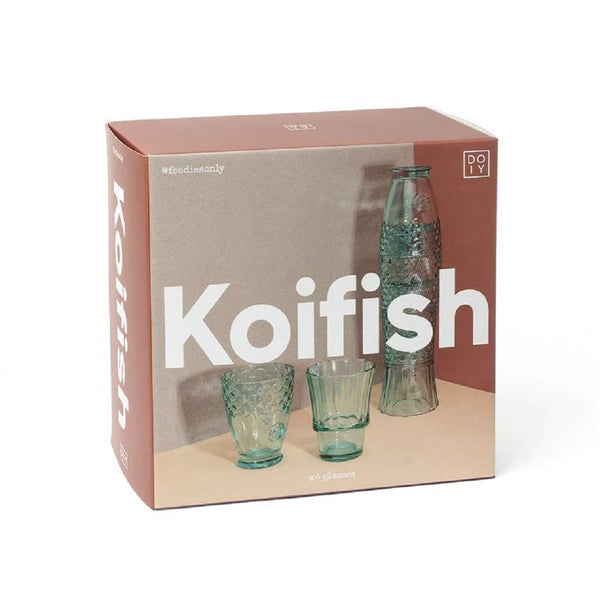 Koi Fish Glasses Set