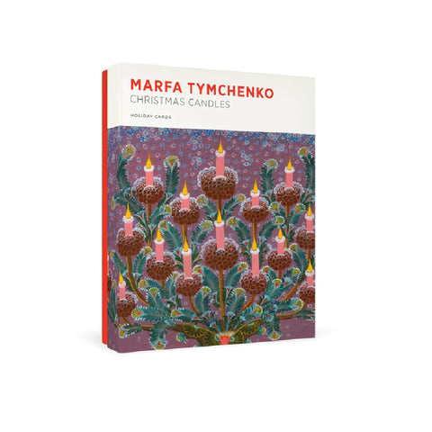 Marfa Tymchenko Christmas Candles Holiday Boxed Notes