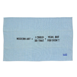 Modern Art Math Tea Towel