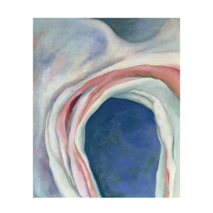 Georgia O’Keeffe’s Music-Pink and Blue No.1 Print