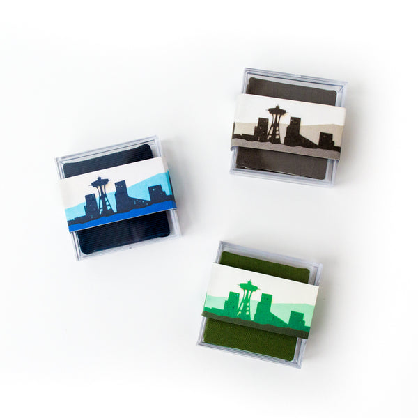 Mini Seattle Skyline Folding Book