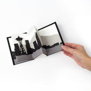 Seattle Skyline Folding Book
