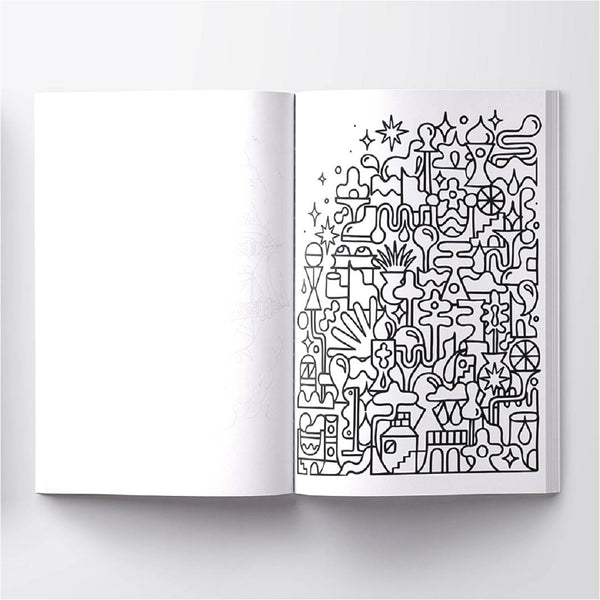 Stay Inside the Lines Seattle Coloring Book
